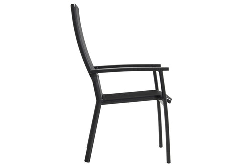 Hartman Tuinstoel Sitges - Antraciet Aluminium - Zithoogte 45cm - vtwonen shop