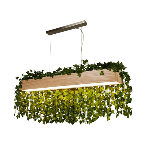 Searchlight Ash LED Bar Plafond Plafondhanger Hout