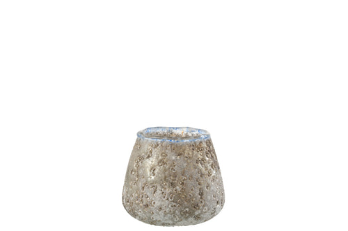 J-Line kaarshouder - glas - grijs - small - 3 stuks - vtwonen shop