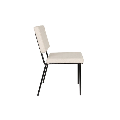 Zuiver Fellow Eetkamerstoelen  Off-White - Set van 2 - vtwonen shop
