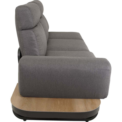 Lesli Living loungebank Zanzibar - antraciet - 102x80x35cm
