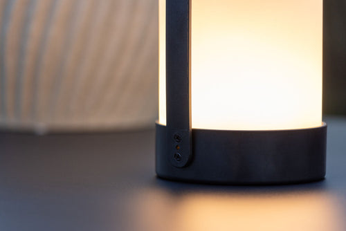 Rebellenclub Buitenlamp Seren - zwart - Ø 12 cm