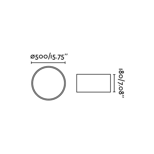 Faro Seven - 3-lichts grote plafonnière wit, E27