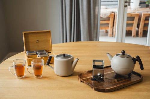 Bredemeijer -Dubbelwandig glas koffie/thee 295ml s/2 - vtwonen shop