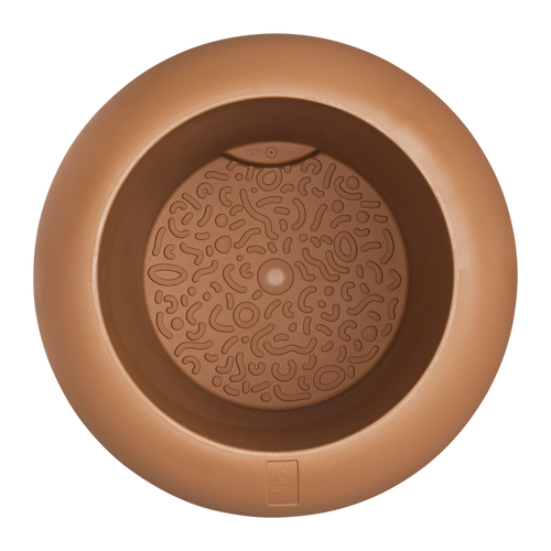 Elho Amber Roll Low Bruin - Ø43cm - vtwonen shop