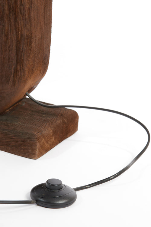 Light & Living vloerlamp KELAFO - 38x12x125cm - bruin - vtwonen shop