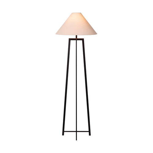 Atmooz vloerlamp Leoni - zwart - Ø 55 x H 170 cm - E27