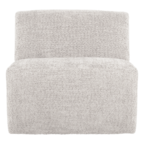 WOOOD 1-zits bank Mojo Base - Wollig - Ecru - 74x84x97