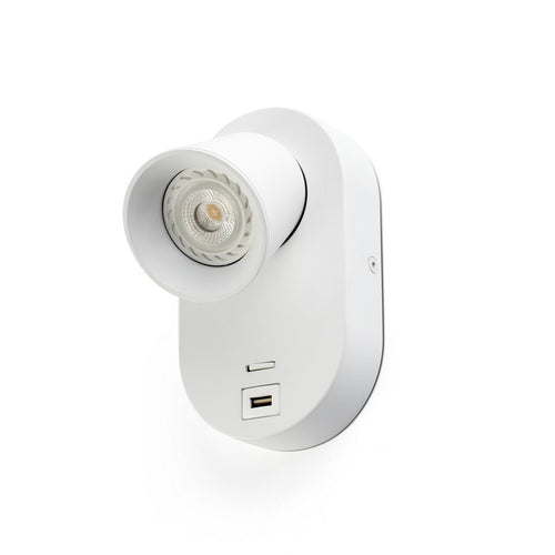 Faro CORB - Geïntegreerde LED Wall Spotlight Wandlamp Wit