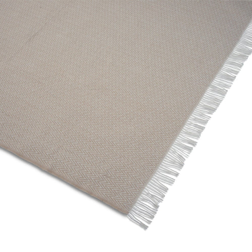 Atmooz plaid Solance - zand - 150 x 200 cm