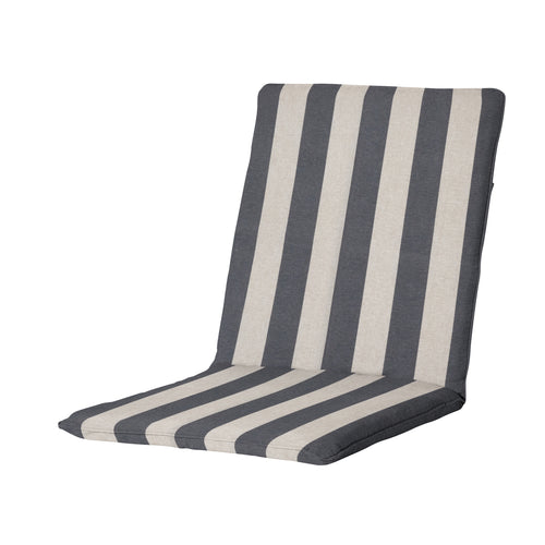 Madison stapelstoelkussen Amora - grijs - 97x49x5cm - set van 4