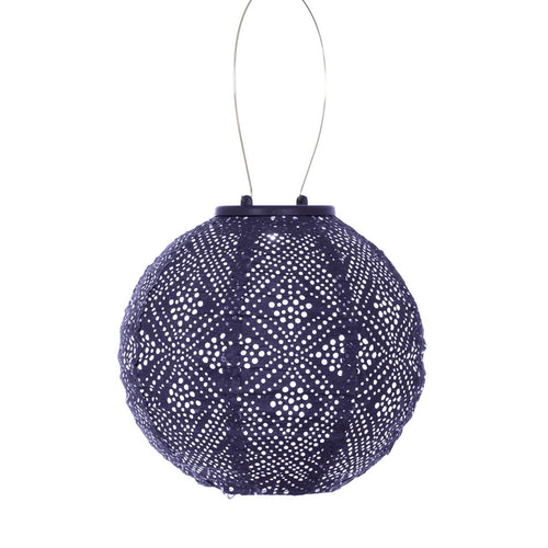 Lumiz solar lampion topaze rond - 20cm - future dusk