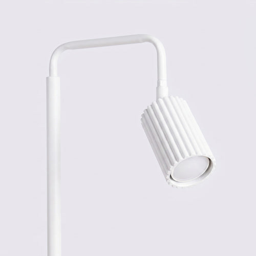 Sollux Lighting Vloerlamp KARBON 1 wit - 30x30x160cm