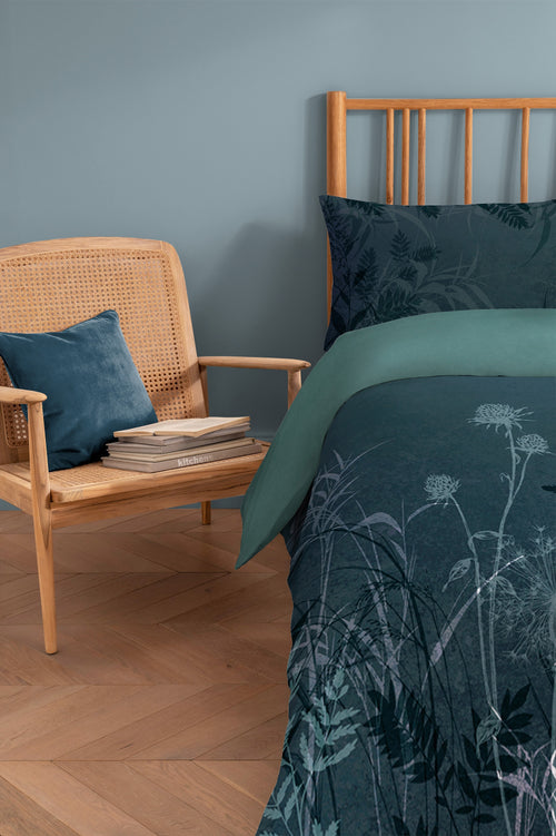 Graham & Brown Dekbedovertrek 220x230cm Restore Midnight - vtwonen shop