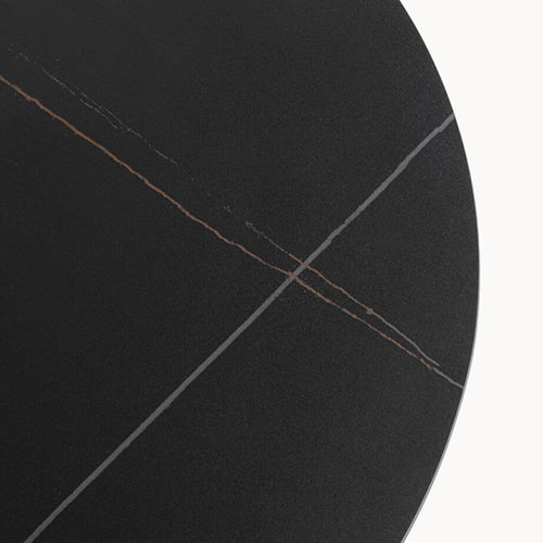 Kare Design Bijzettafel Wish zwart Ø50cm