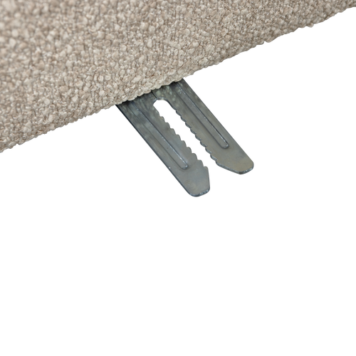 vtwonen element 1-zits met arm links Lazy - Bouclé - Naturel - vtwonen shop