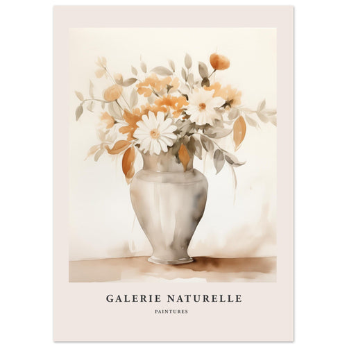 Artfulprints  Bloemen in vaas 2   poster 50x70 cm - vtwonen shop