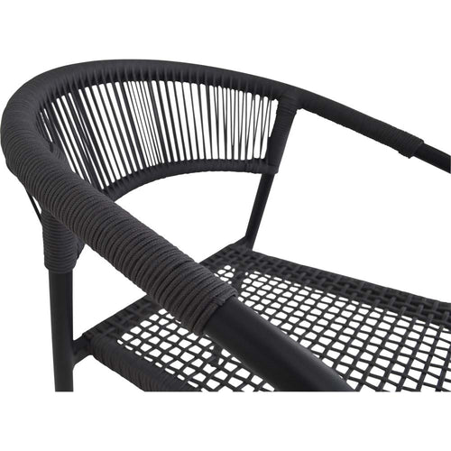 Lesli Living bistrostoel Nagano - grijs - 56x63x78cm