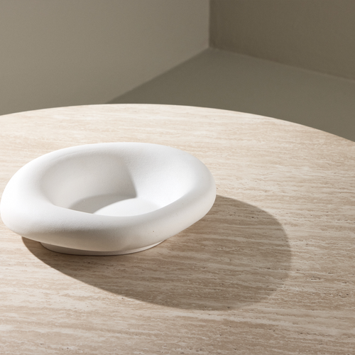 Nest living Nohr Ronde Houten Salontafel Beige - Ø 80 cm - vtwonen shop