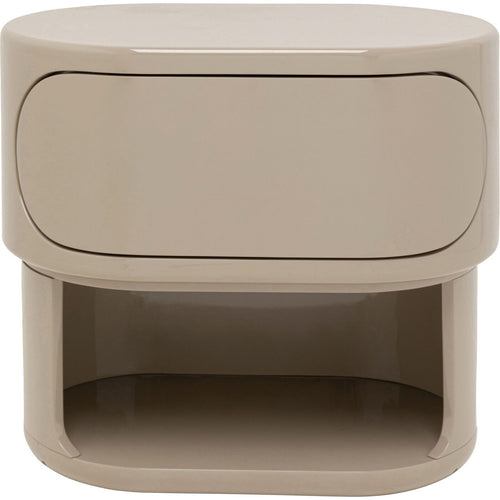 Kare Design Nachtkastje Groove taupe