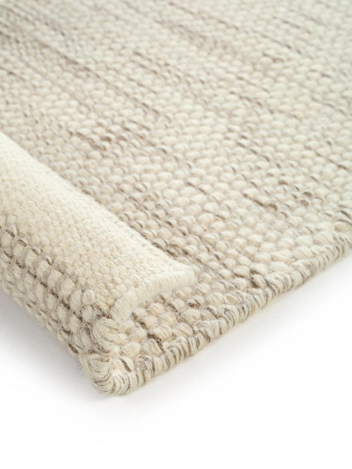 benuta wollen vloerkleed Rocco - crème - 170x240 cm