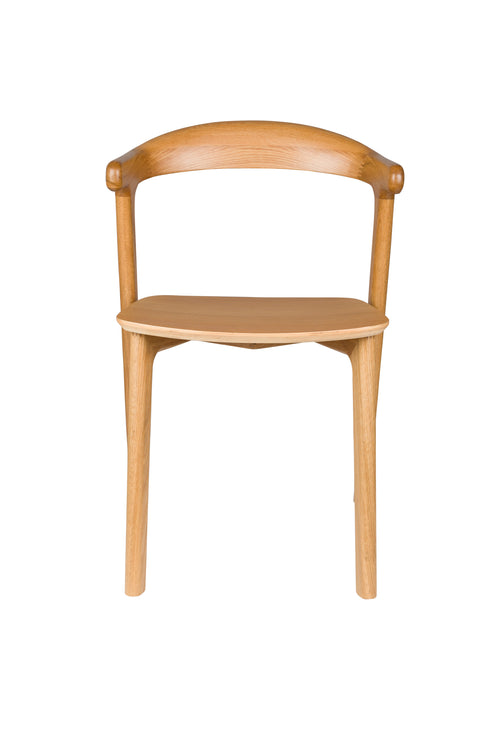 Zuiver Northwood Eetkamerstoelen Hout Naturel - Set van 2 - vtwonen shop