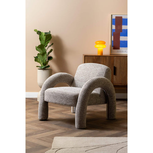 Leitmotiv tafellamp Incesante Double Ring - geel - Ø20cm