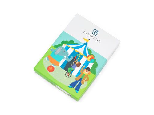 Zilverstad - Kindercouvert Circus - 4 delig - RVS - vtwonen shop