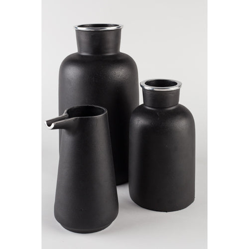 Zuiver Farma Vaas M - Zwart - vtwonen shop