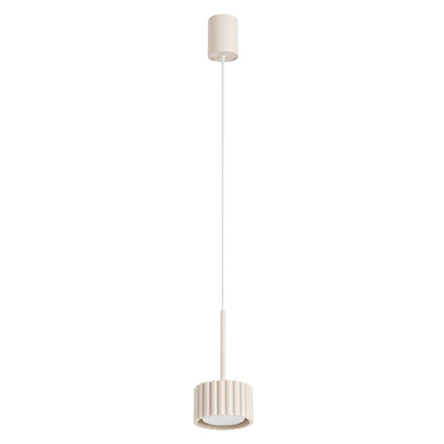 Sollux Lighting Hanglamp AURA 1 beige Gx53 - 10x10x125cm