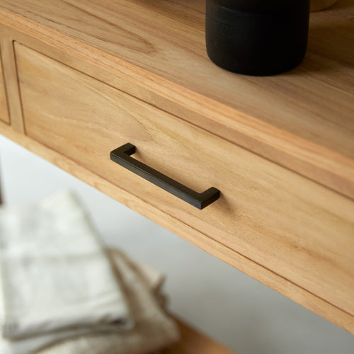 Tikamoon Maë - Teakhouten bijzettafel - Naturel - vtwonen shop