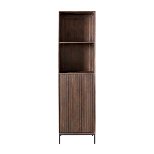 Starfurn  boekenkast Madison - bruin - 45x55x200cm - vtwonen shop
