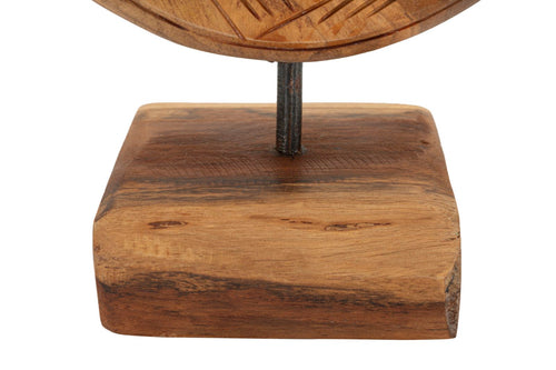 Mauro Ferretti sculptuur - 20x10x28 cm - bruin