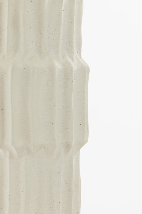 Light & Living vaas LONGA - Ø14.5x36cm - wit - vtwonen shop