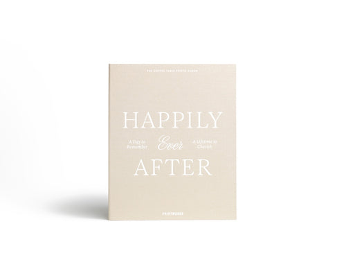 Printworks Fotoalbum Bruiloft - Happily Ever After - Beige - vtwonen shop