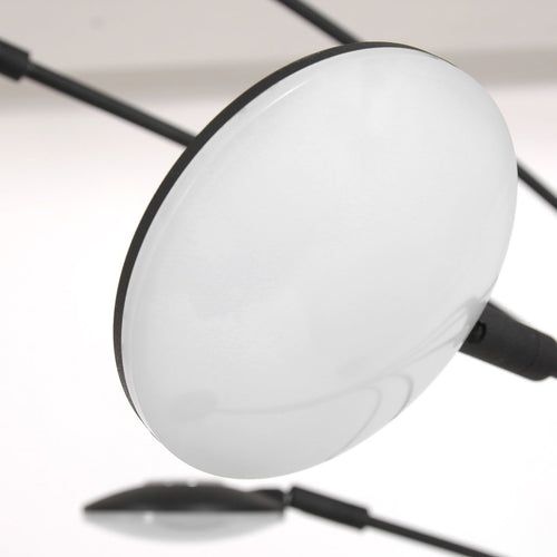 Mexlite vloerlamp synna - 5 lichts - 90x 189 cm - zwart - vtwonen shop