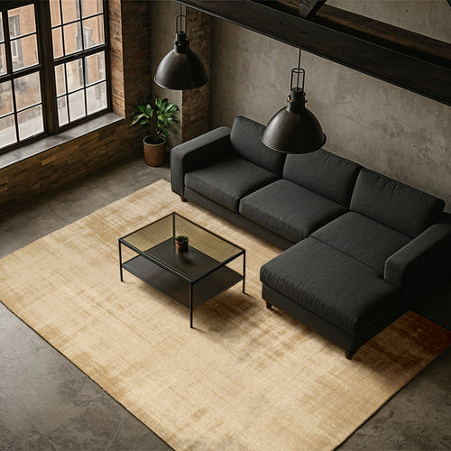 Lola&Moi vloerkleed Desert Road - brown - 80x150cm