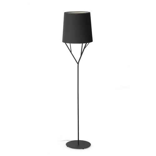 Faro Tree - 1 Light Vloerlamp Zwart, E27