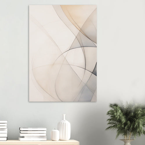Artfulprints  Abstract - Fine lines 3   poster 50x70 cm - vtwonen shop