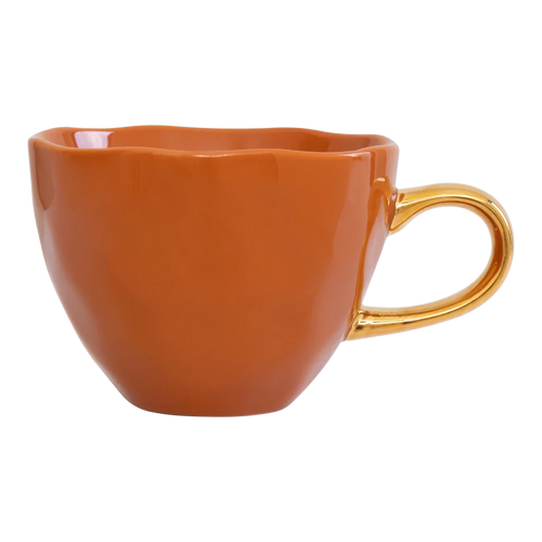 Urban Nature Culture Good Morning kopje Cappuccino/Tea - Burnt Orange - 11x8cm