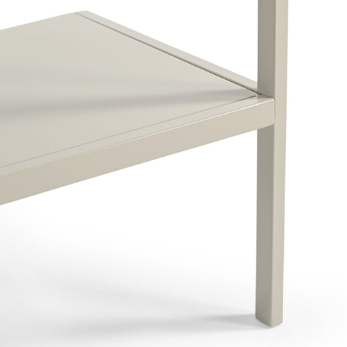 Giga Meubel Kapstok Manoué - Beige - Metaal - 50x40x185cm - vtwonen shop