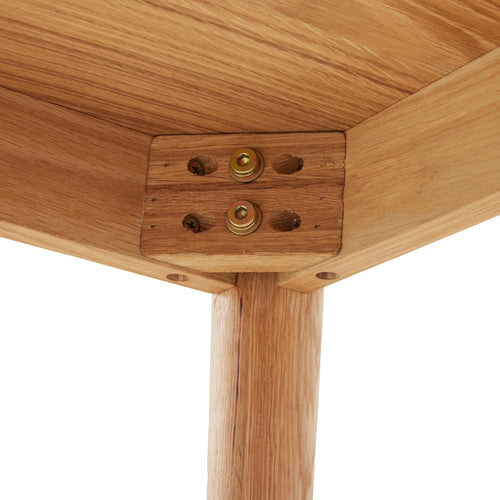 Furnhouse salontafel Nyborg - Natuurlijk eikenhout - 70x70x52