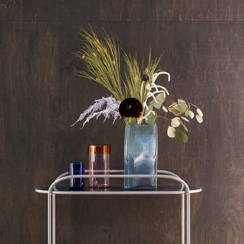 Hübsch opbergpotten Pop - glas - ø7xh7, ø7xh11cm