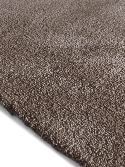 benuta wasbaar shaggy vloerkleed Melvin - taupe - 200x200 cm
