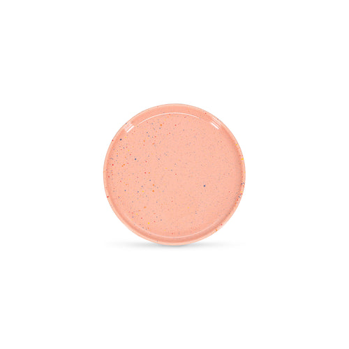 Ona - Plat bord 20,5cm roze Fika - Set van 4 - vtwonen shop