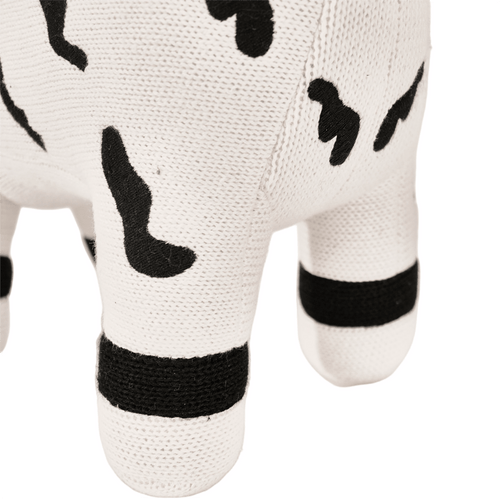 Pintado & Lacado knuffeldier Zebra - wit - 40 cm