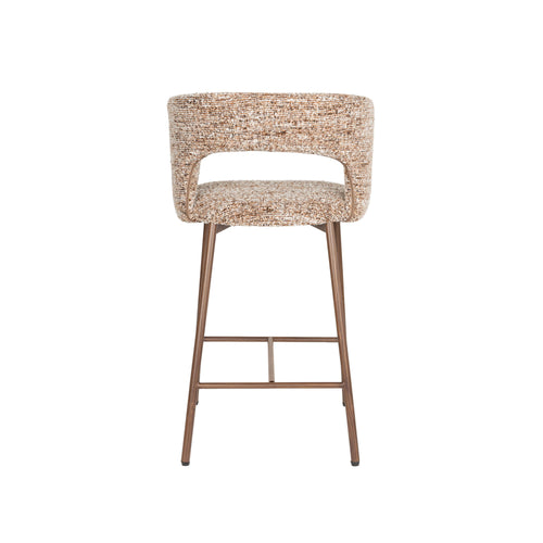 Housecraft Living Chelsea Barkrukken rugleuning 67 cm Groen - Set van 2