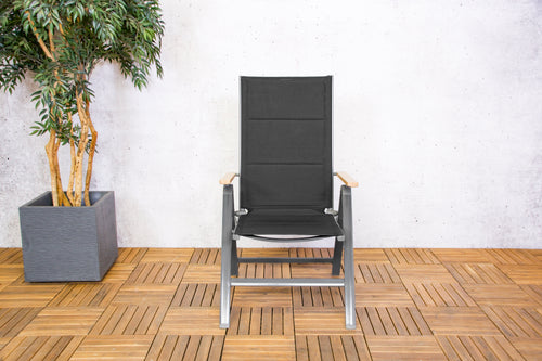 Sens-Line - Pisa Verstelbare stoel - 65x62x110 - Aluminium