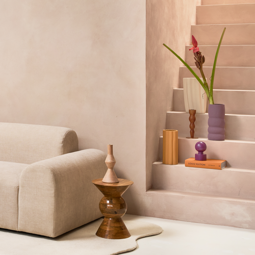 Urban Nature Culture kandelaar Mano A - Ø 12.5 * 27 CM - vtwonen shop