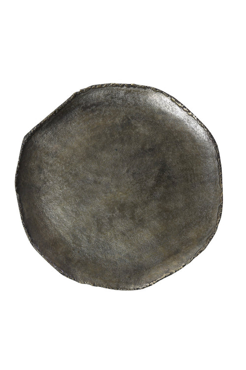 Light & Living decoratie schaal  - brons - 52x51x2.5 cm